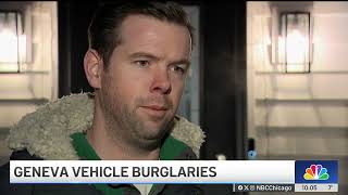 Police warn about string of vehicle burglaries in Chicago suburbs