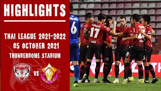 HIGHLIGHTS (FULL) Thai League : Muangthong United  1-1 Nongbua Pitchaya FC