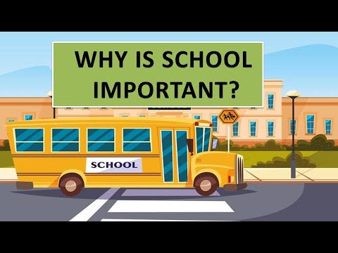 Why is it important to go to school?