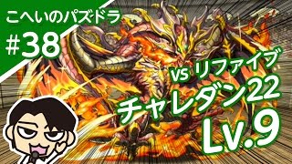 [パズドラ]#38 ゆるゆるとチャレダンLv9攻略 [チャレンジダンジョン22]