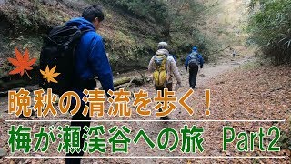 梅ヶ瀬渓谷～大福山登山Part2