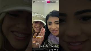 Yurielkys y Valeria 01/04 - Live Instagram