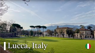 Discovering Lucca's Hidden Treasures for 1 hour, walk with us in Tuscany, Italy! 🌼 🇮🇹 2023 4K