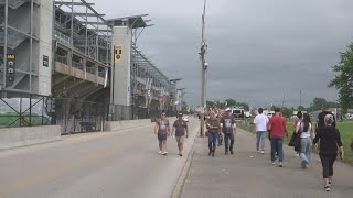 Fans fill IMS campgrounds