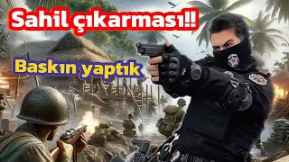 Japon adasına baskın yaptık