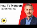 How To Mention Teammates In Miro Docs