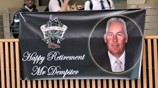 Mr Dempster Retirement Assembly (Boroughmuir High School) #vlog