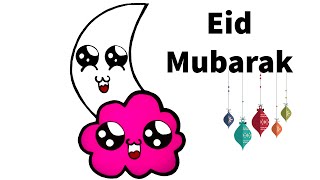 Eid Mubarak Card,Handmade Greeting Card For Eid,paper card,origami card,eid,2020,Crafts And Cards 10