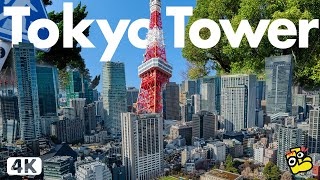 東京タワー 麻布台ヒルズ 散歩【4K】