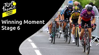 Stage 6 highlights: Winning moment - Tour de France Femmes 2022