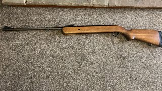 BSA Airsporter MK6 .22 calibre air rifle 1979