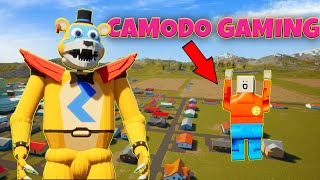 Watch Me DESTROY Camodo as a GIANT MONSTER in Brick Rigs!