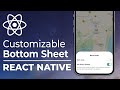 How to Present a React Native Bottom Sheet
