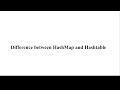 HashMap vs Hashtable | Difference between HashMap and HashTable in Java 8 | Java 8