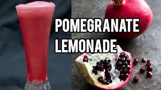 Pomegranate Lemonade || Pink Lime Juice || Refreshing Drink for Summer ||