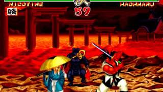 真サムライスピリッツ(SAMURAI SHODOWN 2)初心者講習会　第3回 その1(花諷院和狆 かふういんにこちん)