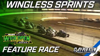 Wingless Sprints | WOW Series - Simpson - 14th Feb 2025 | Clay-Per-View