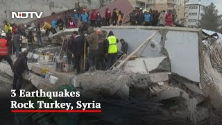 3 Powerful Earthquake In Turkey In 24 Hours, Nearly 1,800 Killed