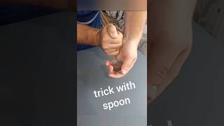 trick with spoon #tricks #magic #spoon #shorts #short