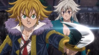 Four Knights of the Apocalypse Season 2 - Meliodas \u0026 Tristan vs Arthur [4K]