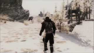 Skyrim - Vilkas using 'Unrelenting Force' Shout