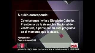Fernando del Rincón invita a Diosdado Cabello a Conclusiones