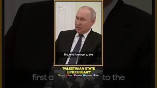 Israel-Palestine War: Creation of a Palestinian state is a 'necessity', says Putin | WION