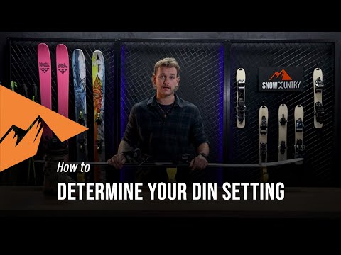 What is the din on ski bindings?