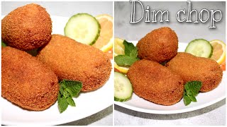 Dim Chop | Dim Aloor Chop Recipe| Egg Chop| Egg Devil Dimer Chop| চপ।ডিম চপ ।Samina's Cooking House