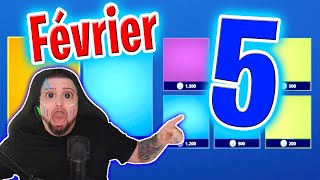 BOUTIQUE FORTNITE D’AUJOURD’HUI (5 Février 2025) 💙🥳 (Boutique du jour)