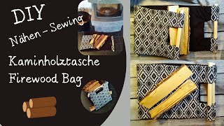 DIY Kaminholztasche // Firewood Bag