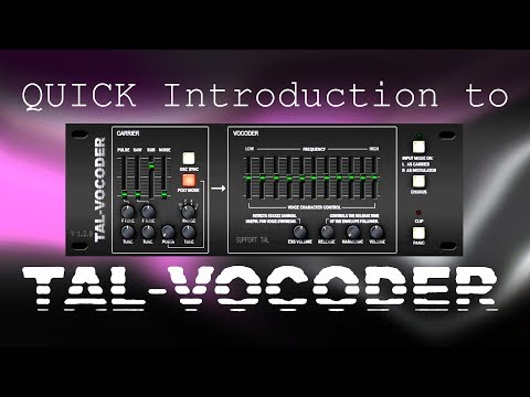 Tal Vocoder Free Vst