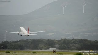 日本航空 B737-800離陸 - Japan Airlines B737-800 Take-off(JA301J)