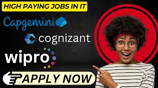 High paying IT jobs from Multiple MNC's | Apply for these job roles (Don't Miss)