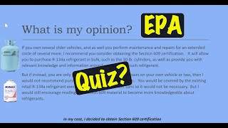 Vehicle AC Repair EPA Section 609 Certification: What it is, Why it matters, and My Test Experience