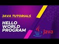 Java | First Program | Hello World | IntelliJ IDEA