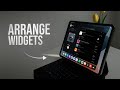 How to Arrange Widgets on iPad (tutorial)
