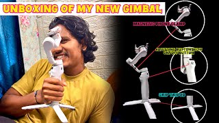 UNBOXING OF MY NEW GIMBAL 😇😍