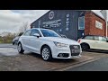 2013 13 audi a1 sport 1.4 tfsi auto 5dr in glacier white. 13k miles. 1 owner. 5 services. £11 000