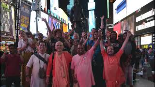 Harinama at Union Square Park