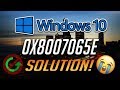 How to Fix Windows Update Error 0x8007065e in Windows 10 [Tutorial] 2026
