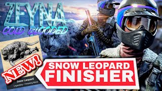 Zeyna Cold Blooded Bundle Cold war "Snow Leopard Finisher"  Warzone