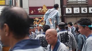 代々木八幡宮　令和元年　例大祭　代々木八幡駅前　連合神輿渡御　深町神園会　2019/9/23 Yoyogi Mikoshi Festival 54