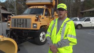 Georgia DOT Snow Plowing