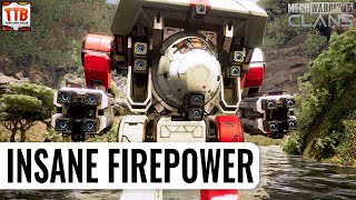 ONE-SHOT MOST MECHS - the STRONGEST BUILD in the game! - Dire Wolf - Mechwarrior 5 Clans