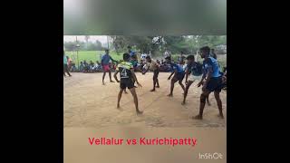 Vellalur vs Kurichipatty Kabadi match- @Ucharichanpatty - Vellalur Nadu Kabadi match