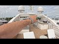 $12.5 million superyacht tour 2012 sunseeker 40m yacht