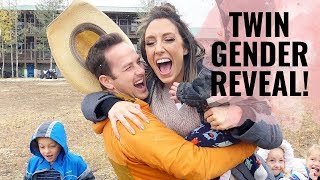 TWIN Gender Reveal! SHOCKING!! Watch to the end! **NO SPOILERS!**