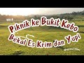 Piknik ke Bukit Kebo | Bekal Es Krim Minion Banana, Cornetto, dan Yupi Gummy Lunch