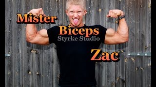 Zac Aynsley Raw training with Styrke Studio at Bodypower